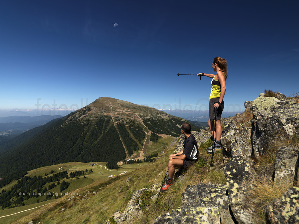 Val di Fiemme 3837 Latemar vista tra il Rif Passo Feudo e il Rif Torre di Pisa 0000