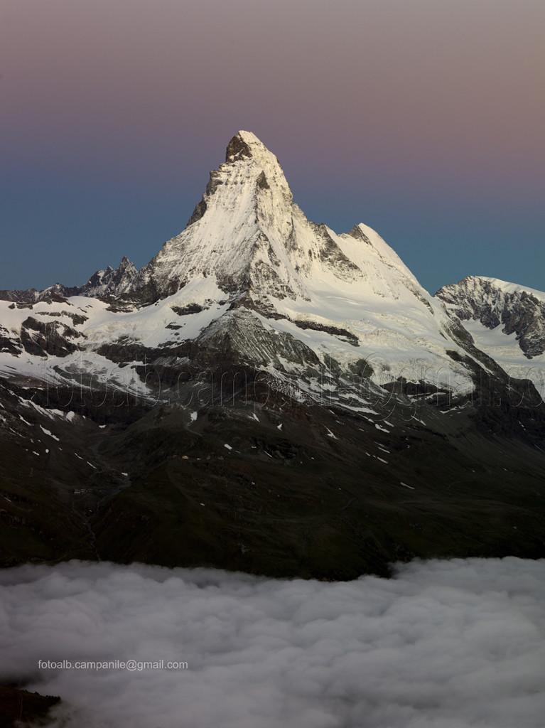 Zermatt CH 99 vista del Cervino Matterhorn da Rothorn 0000