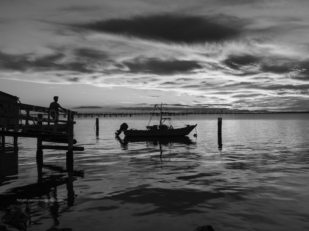 Fishermen house, Scardovari, Porto tolle, Polesine, Veneto, Italy, Europe