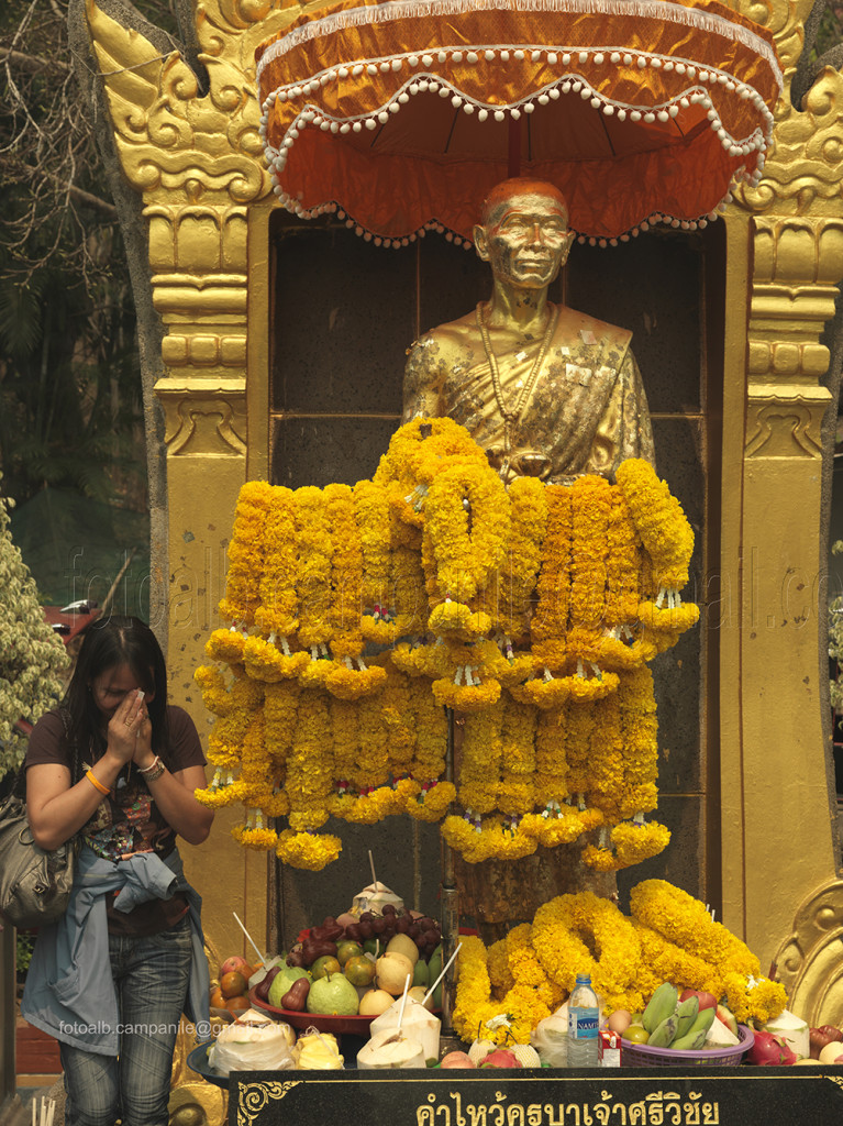 Srivichai monk temple, Chiang Mai, Chiang Mai province, Thailand