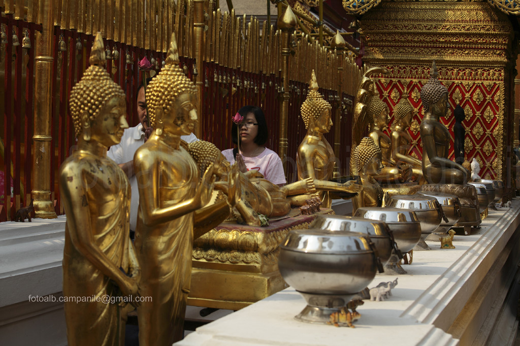 Thailandia nord 1662CR Chiang Mai Wat Phra That