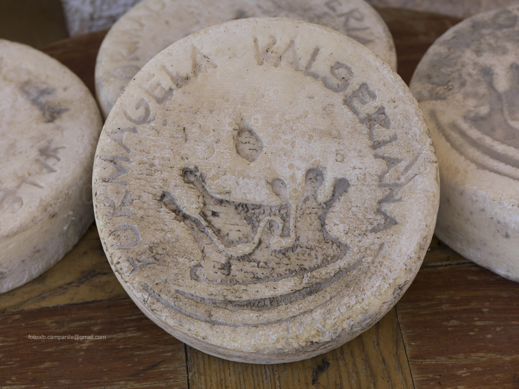 Valseriana cheese, Seriana Valley, Lombardia, Italy, Europe