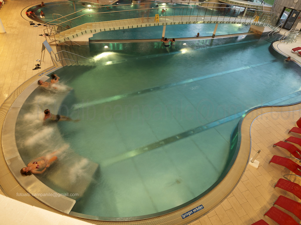 Aqua Dom Tirol Therme, Langenfeld, Oetztal, Tyrol, Austria, Europe