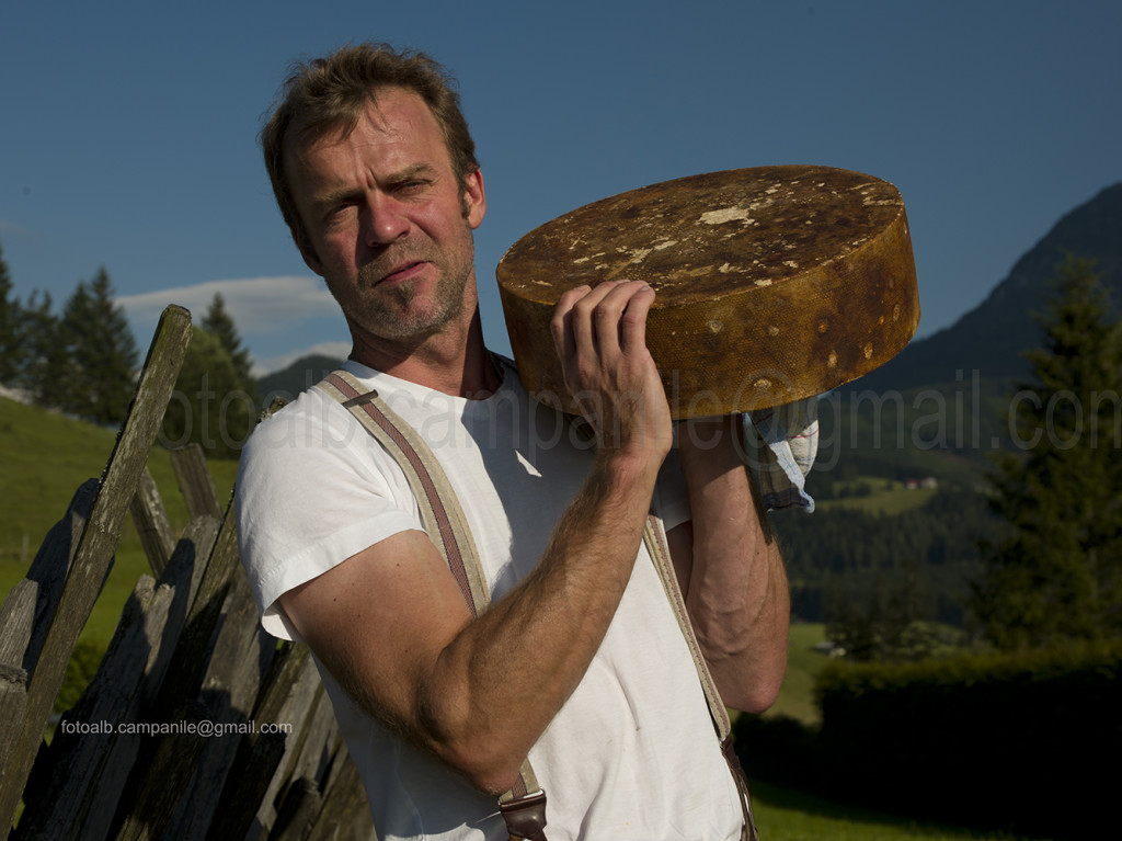 Cheese, Gasthof Sonnleitn, Abtenau, Tennengau, Salzburgerland, Austria