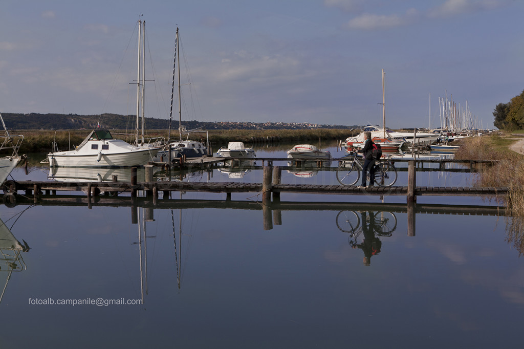 The lagoon, Sezza, Istria, Primorska, Slovenia