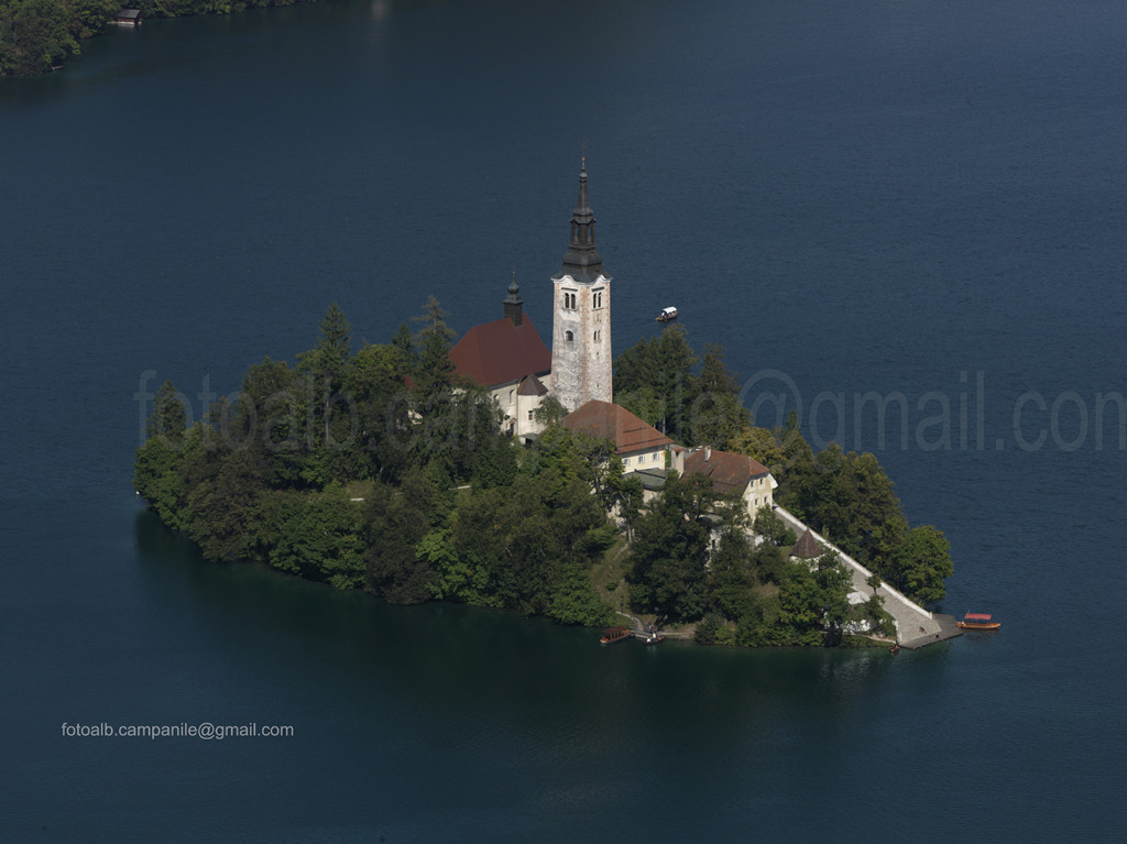 Slovenia Bled 66 isola di Otok e chiesa Assunzione di Maria 0000