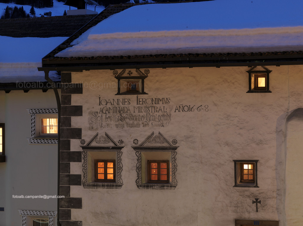 Petterelli house, Savognin, Canton Grigioni, Switzerland