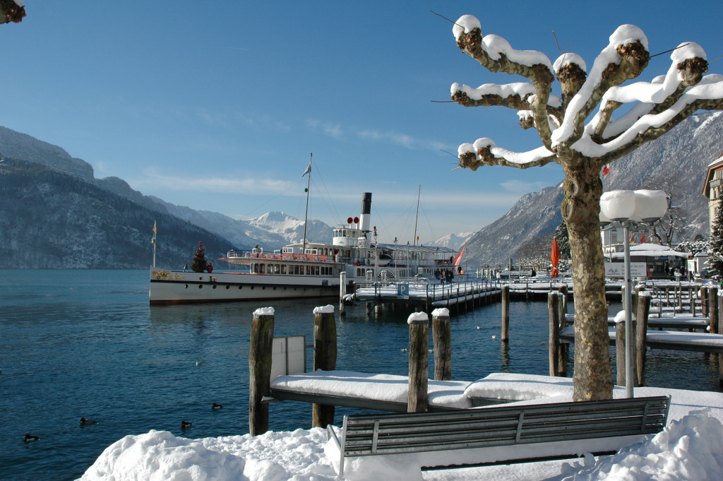 Schifffahrtsgesellschaft Vierwaldstaettersee: Winter am Vierwaldstaettersee