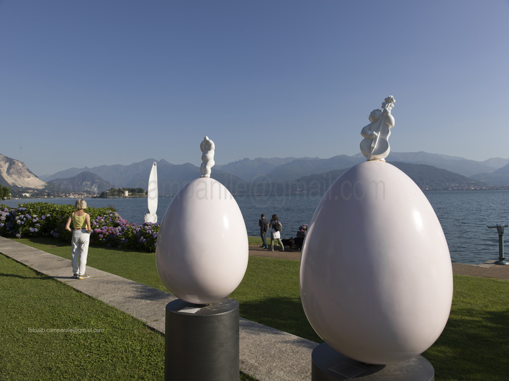 Lake front, Stresa, Piedmont region, Italy, Europe