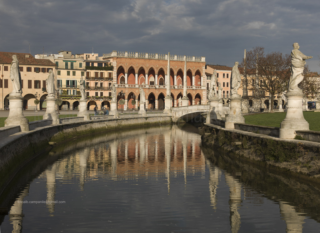 Prato della Valle square, Padova (Padua), Veneto, Italy, Europe