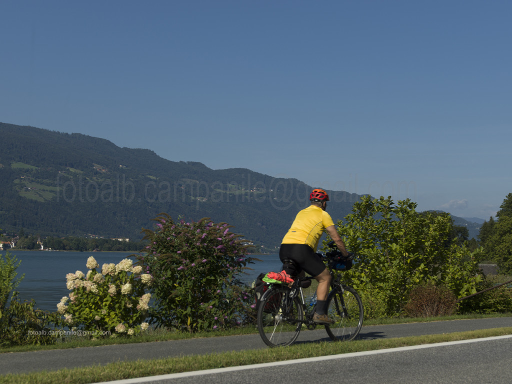 Landskron 109 ciclabile sul lago Ossiachersee