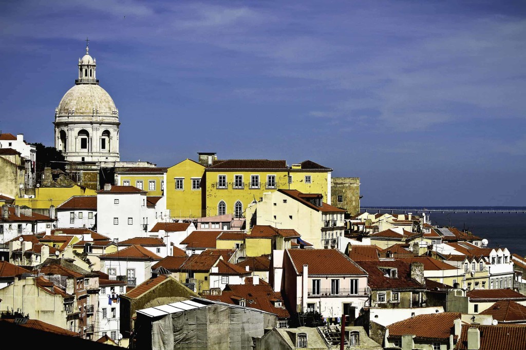 l'Alfama a Lisbona