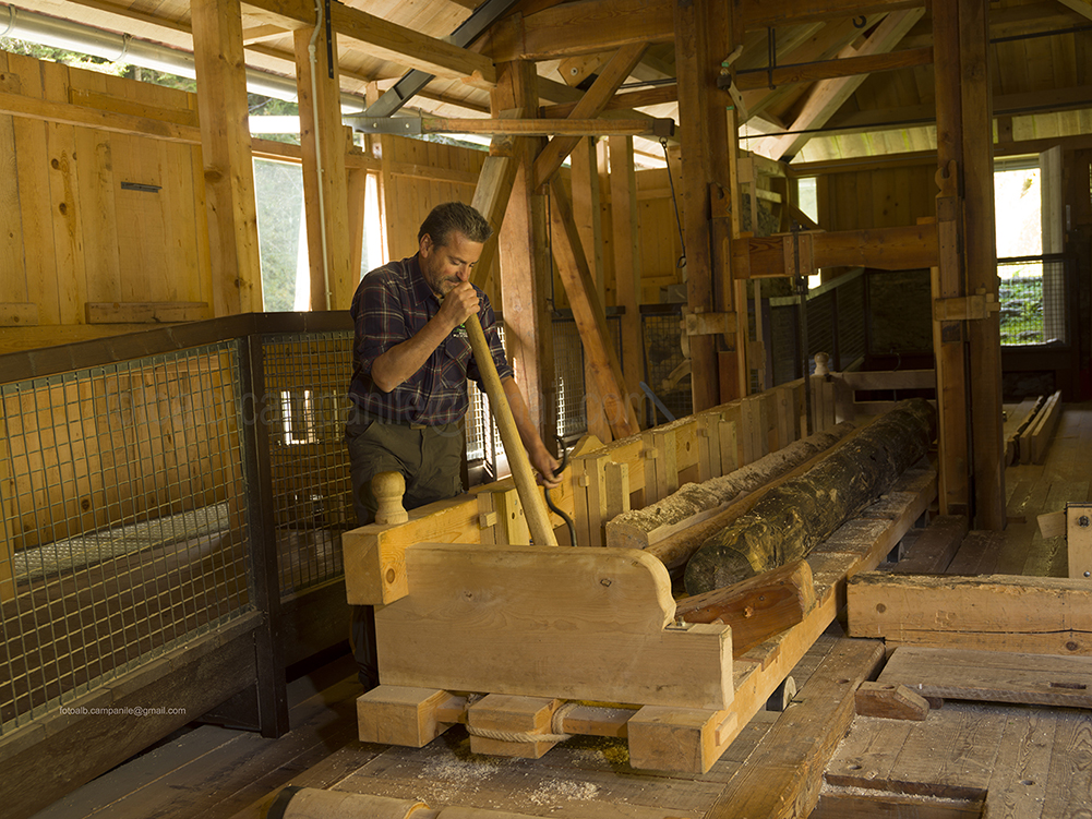 Valzanca sawmill, Caoria, Vanoi Valley, Trentino Alto Adige, Italy, Europe