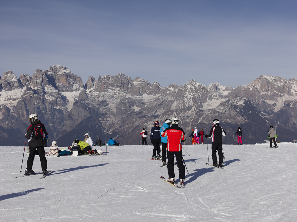 Andalo 246 pista tra Rif La Roda e Malga Terlago