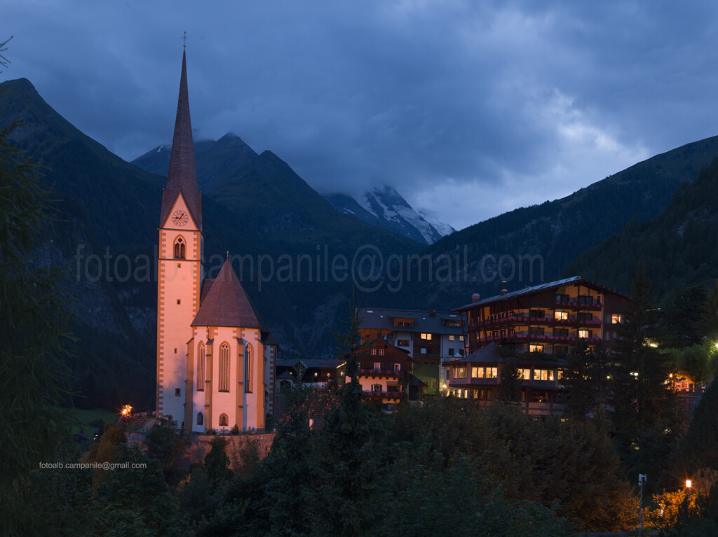 St. Vincenzo  church, Heiligenblut, Carinthia, Austria, Europe