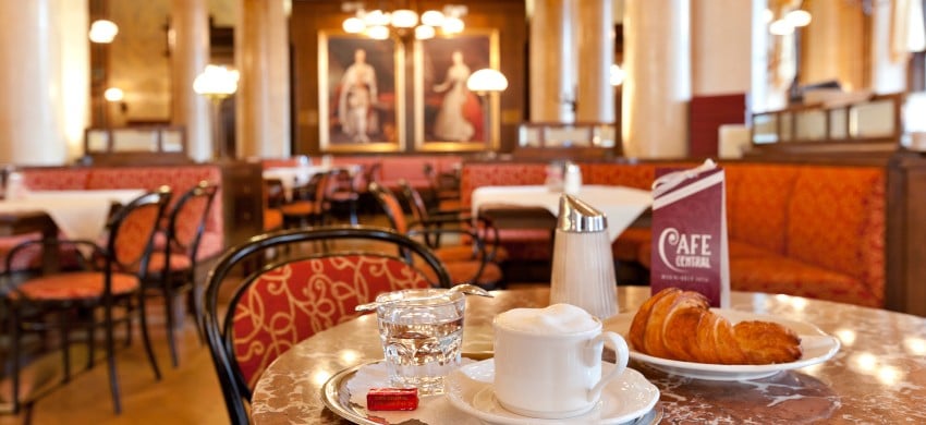 L'atmosfera tipica di un Caffè d'epoca viennese, Vienna Turismo