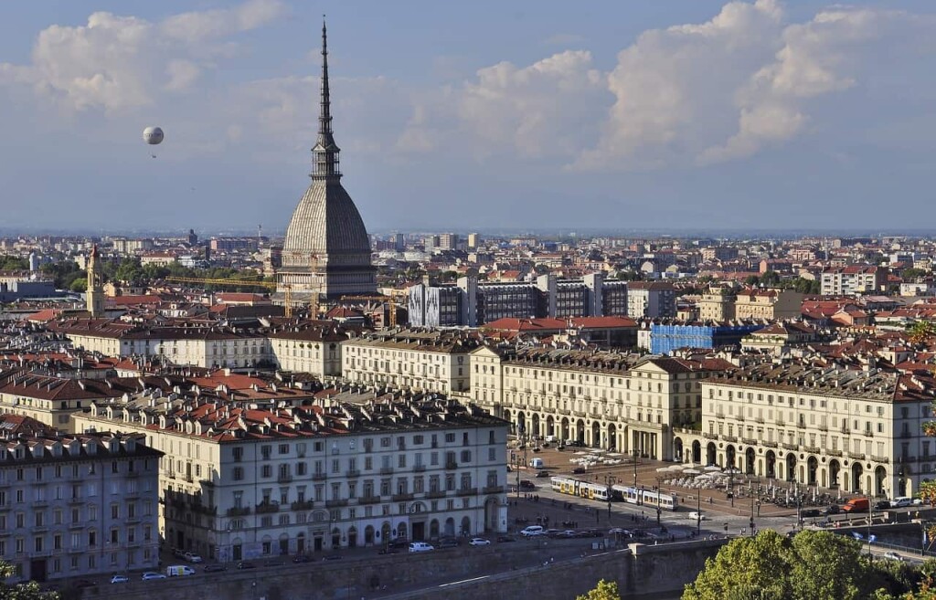 Torino, panorama con la Mole Antonelliana