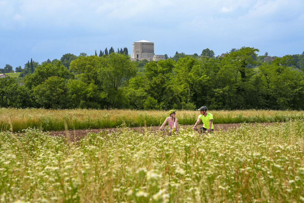 Cicloturisti sull'anello della Grande Guerra credits Turismo FVG