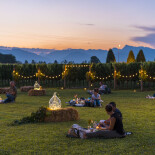 Pic-nic al tramonto in una vigna friulana credits Turismo FVG/ Fabrice Gallina
